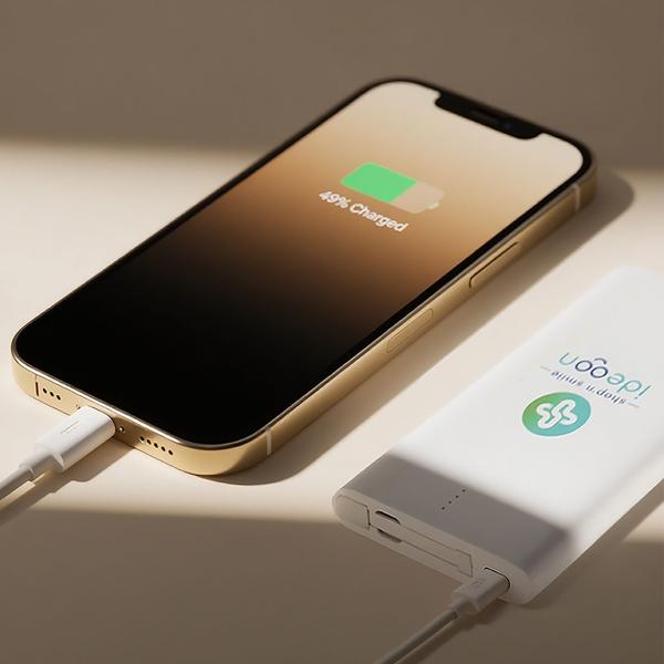 Compact USB-C 4,000 mAh power bank: ultra-fast & reliable - your mobile battery boost on the go