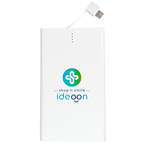 Compact USB-C 4,000 mAh power bank: ultra-fast & reliable - your mobile battery boost on the go