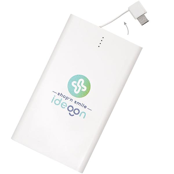 Compact USB-C 4,000 mAh power bank: ultra-fast & reliable - your mobile battery boost on the go