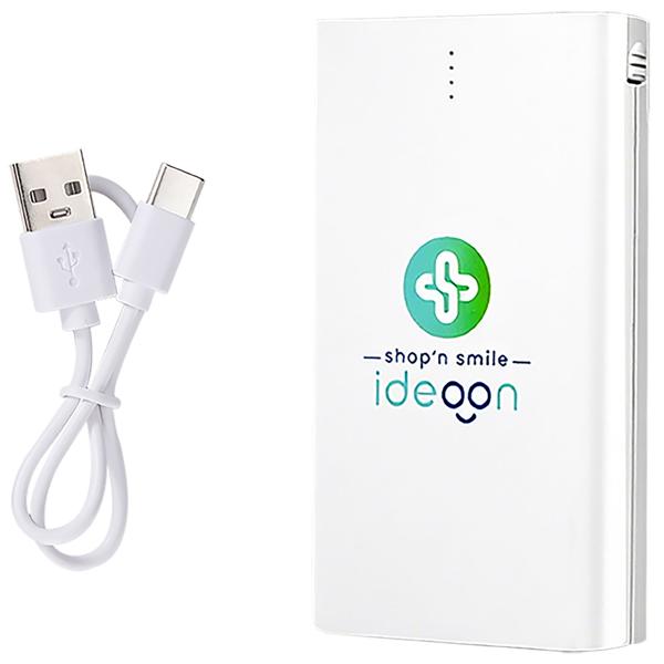 Compact USB-C 4,000 mAh power bank: ultra-fast & reliable - your mobile battery boost on the go