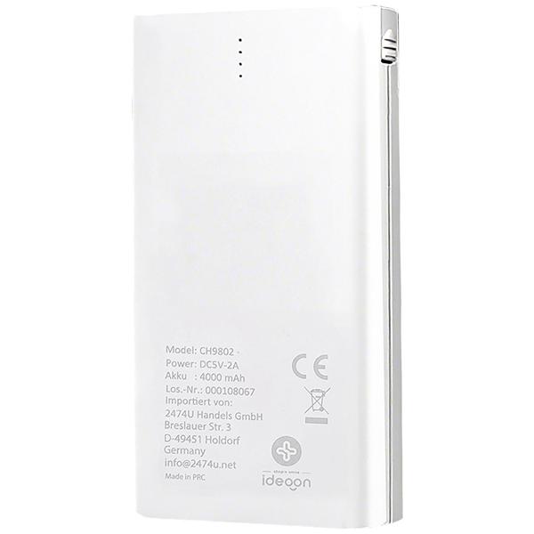 Compact USB-C 4,000 mAh power bank: ultra-fast & reliable - your mobile battery boost on the go