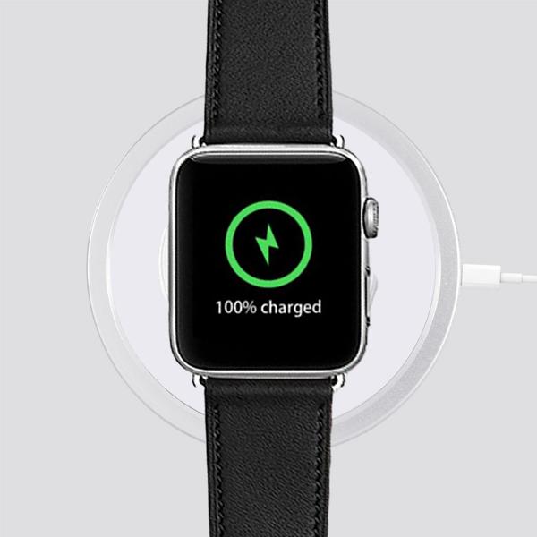 Stazione di ricarica wireless, compatibile con Magsafe, 15 W: ricarica rapida e sicura, compatibile con Qi, design sottile per iPhone e altri smartphone