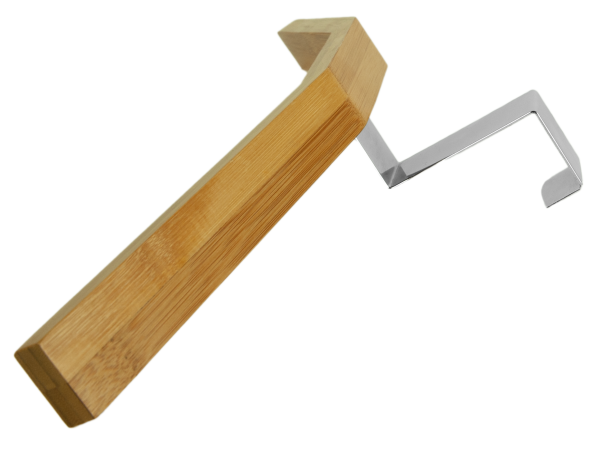 Gancio per cappotto da agganciare sopra le porte, metallo, 11 x 15 x 45cm