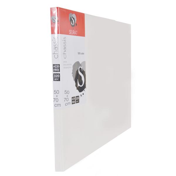 Tela, cotone su telaio in legno, 50 x 1,8 x 70 cm, 280 g