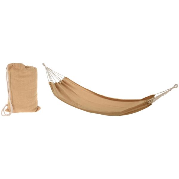 Light brown hammock, 200 x 100 cm
