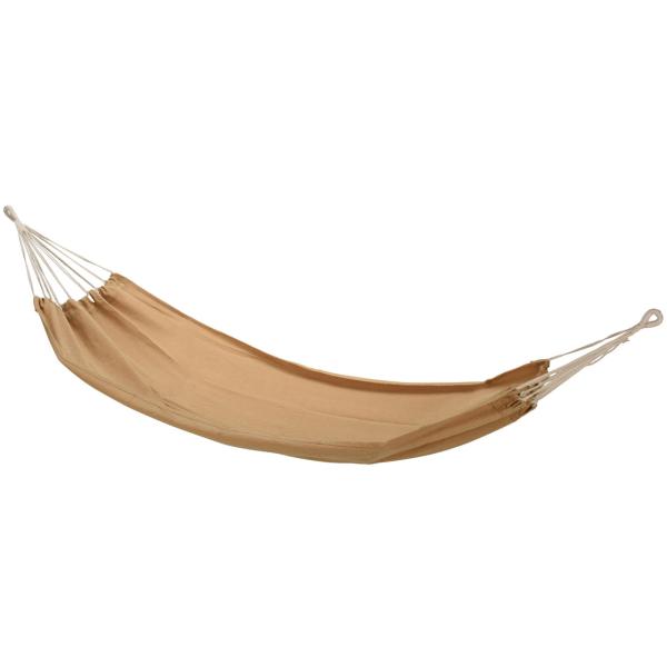 Light brown hammock, 200 x 100 cm