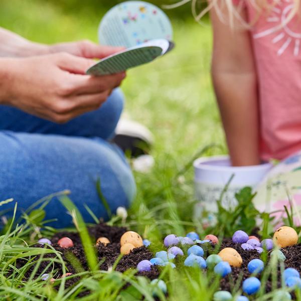 Blumenmurmeln Naturabenteuer - 100er Set Wildblumen-Mischung für blühenden Garten - Handgefertigt, inkl. Saatgut & Anleitung - Unterstützt Insektenvielfalt