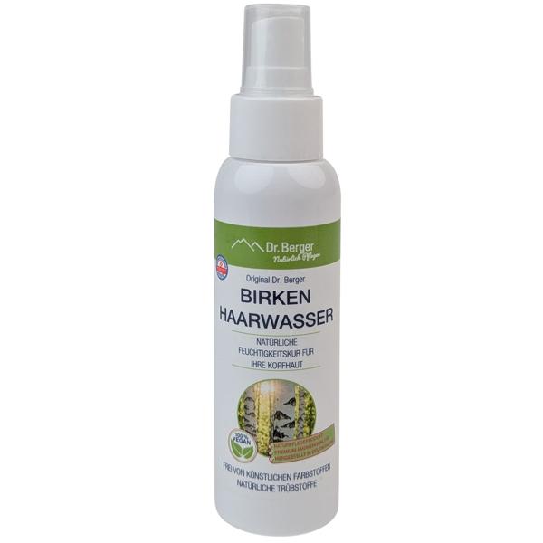Birkenwasser Pumpspray 100 ml: Natürliche Haarpflege für feines Haar & juckende Kopfhaut - Belebendes Haarwasser für mehr Volumen