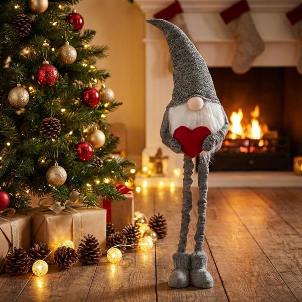 Babbo Natale segreto con gambe estensibili, 08501017