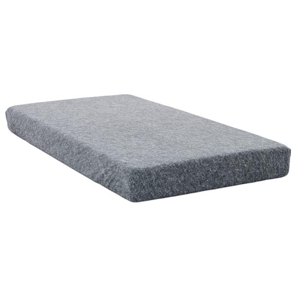 Lenzuolo con angoli in Jersey Melange Premium, 100% cotone, antracite, 140-160 x 200 + 30 cm