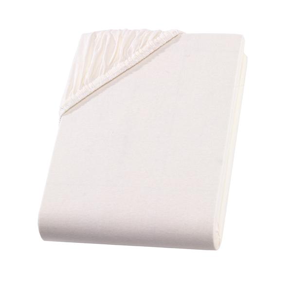 Drap-housse de qualité en jersey pour lit d‘enfant, 100% coton, naturel, 60 x 120 - 70 x 140 cm