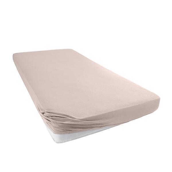 Drap-housse de qualité en jersey pour lit d‘enfant, 100% coton, beige, 60 x 120 - 70 x 140 cm