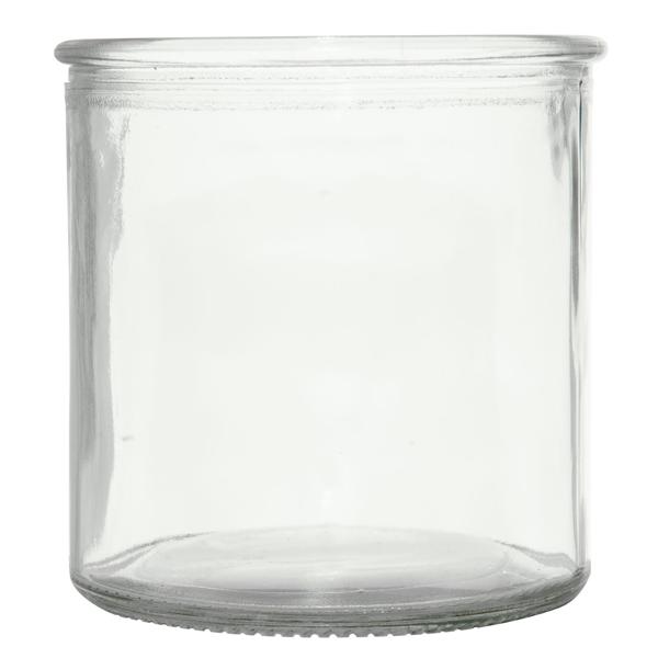 Laterne Metallgitter Schwarz - Windlicht für Kerzen mit Henkel - Ø 18,5 x H 24 cm - Modernes Design - Hübsches Schattenspiel - Dekorativ für Balkon, Garten