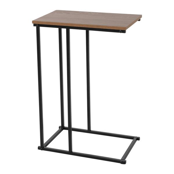 Tavolino da infilare sotto, marrone-nero, tavolino, 40 x 26 x 58 cm