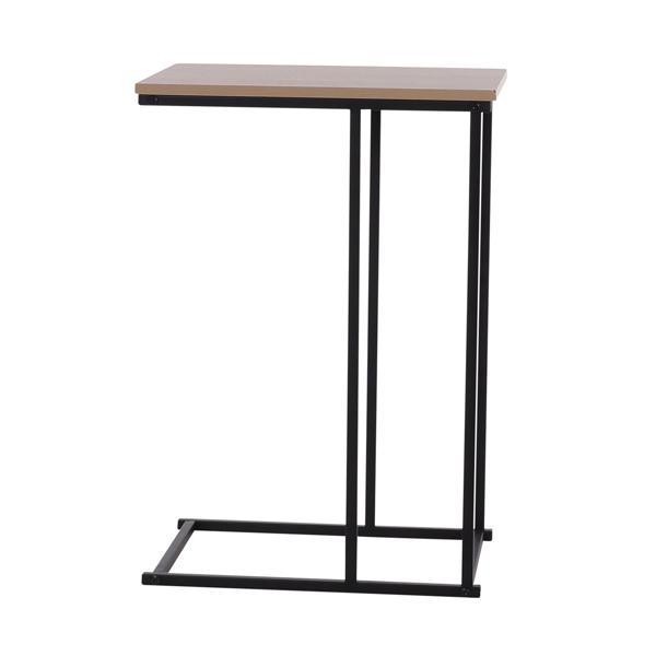 Tavolino da infilare sotto, marrone-nero, tavolino, 40 x 26 x 58 cm