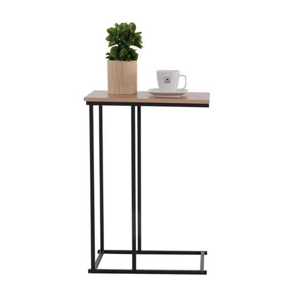 Tavolino da infilare sotto, marrone-nero, tavolino, 40 x 26 x 58 cm