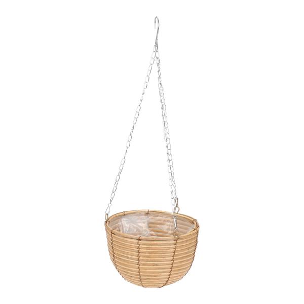 Grapevine, set of 3, beige, wicker pots