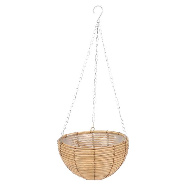 Grapevine, set of 3, beige, wicker pots