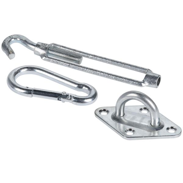 Shade Sail Mounting Kit, 6-piece, Sunshade Tensioning Set