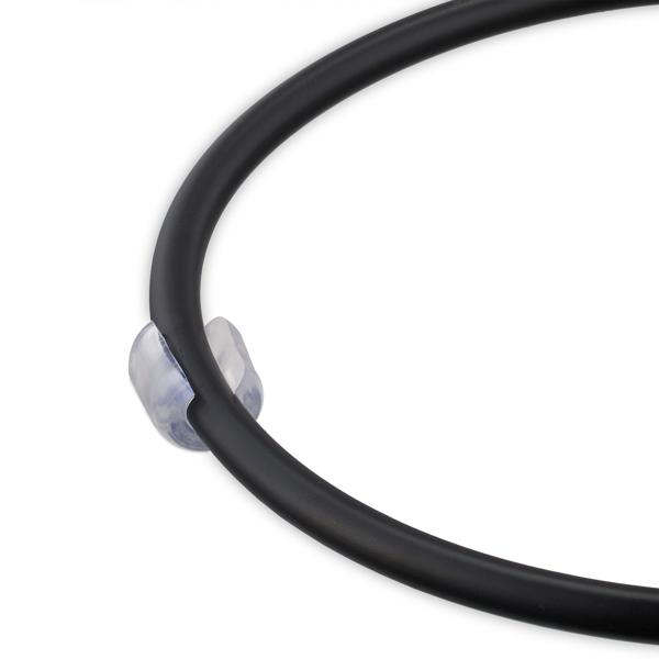 Porta banane in metallo, pratico appendino per banane con gancio, nero