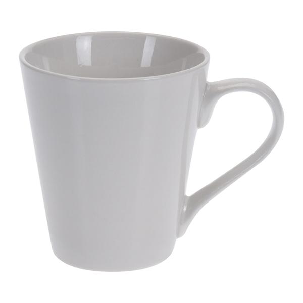 Set de vaisselle, 36 pièces, avec vaisselle en porcelaine, verres et couverts, blanc, taupe