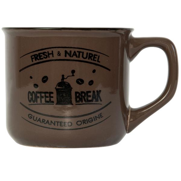 3er-Set Steingut Tassen - Vintage Kaffeetassen für perfekten Kaffeegenuss - 180ml Fassungsvermögen - Spülmaschinenfest & Wärmeisoliert