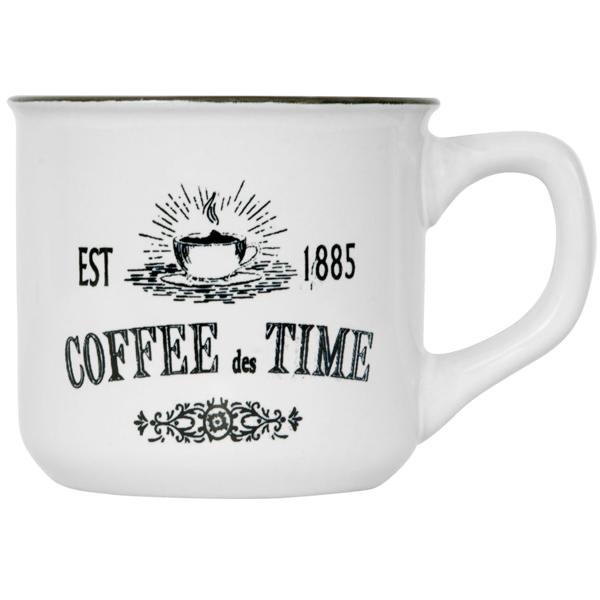3er-Set Steingut Tassen - Vintage Kaffeetassen für perfekten Kaffeegenuss - 180ml Fassungsvermögen - Spülmaschinenfest & Wärmeisoliert