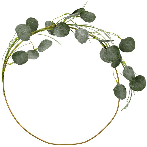 45110 Anneau à suspendre, eucalyptus, env. 40cm