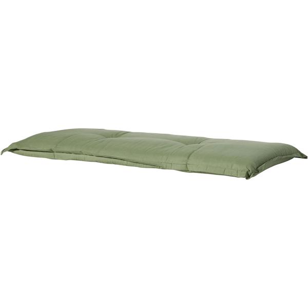 Bench Cushion Green 150x48 cm – Comfortable 6 cm SG‑20 Padding – Seat Cushion for Garden Bench in Cotton & Polyester – UV Protection, Garden Bench Cushion