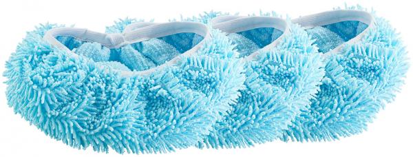 Microfiber Floor Mop Cover for Broom, Scrubber & Shoes, Set of 3