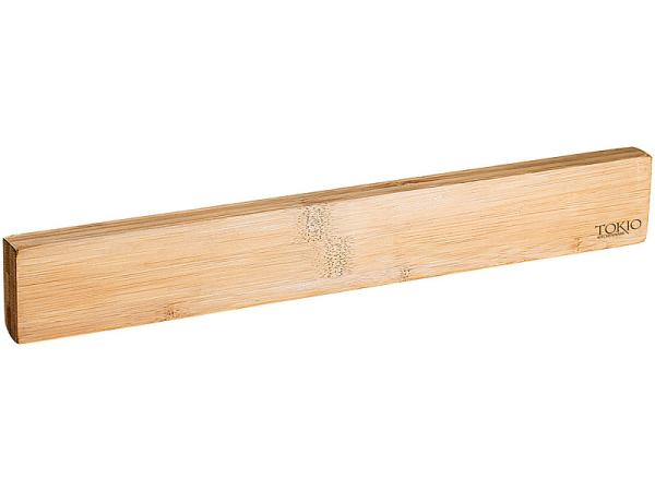 Originale portacoltelli magnetico in vero bambù