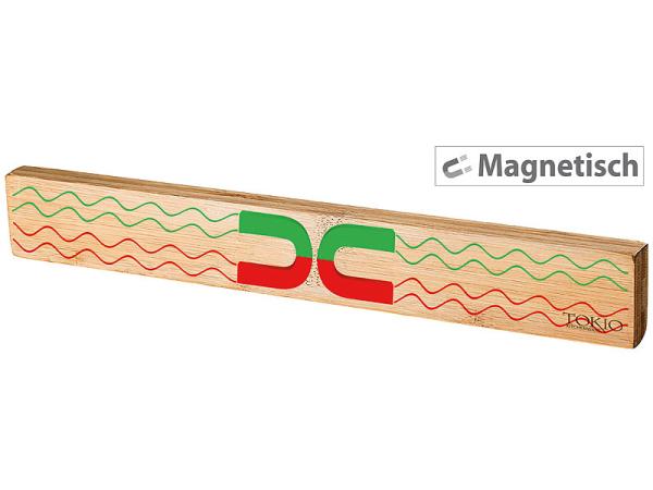 Originale portacoltelli magnetico in vero bambù