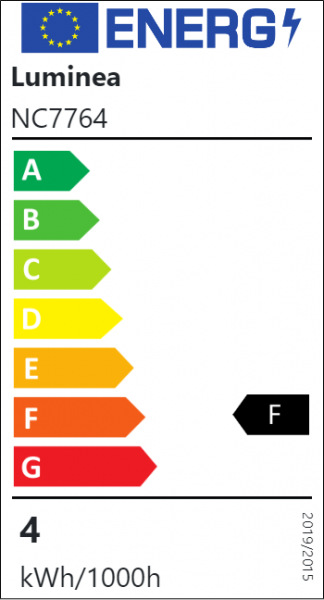 set of 9 LED filament lamps, G45, E14, 470 lm, 4 W, 2700 K, dimmable