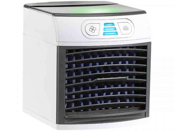 2er-Set 2in1-Tisch-Luftkühler und -Luftbefeuchter LW-110