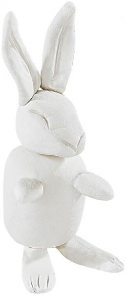 Air drying modeling clay, white, 1000 g