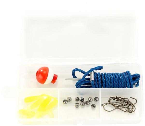Canna da pesca per principianti (150 cm), set completo da 31 pezzi