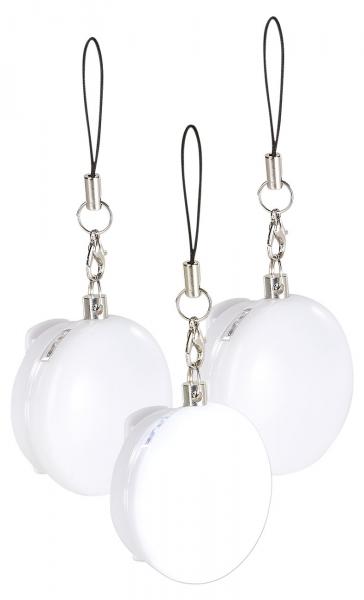 set of 3 automatic LED handbag lights, light & motion sensor