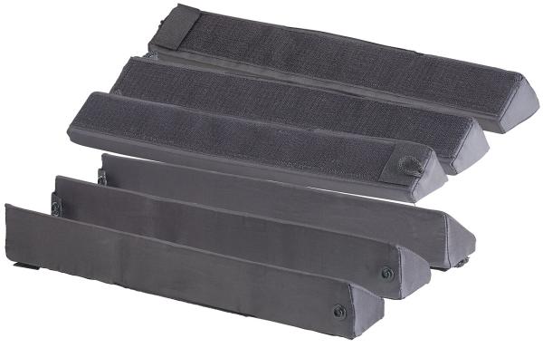 pack of 2 foam/nylon trunk luggage fixation, 3 pieces