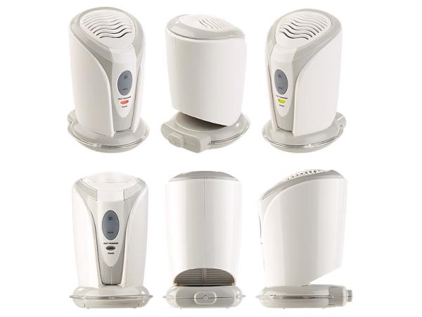 set of 2 mini ionizer & air purifier for car, cabinets & co.