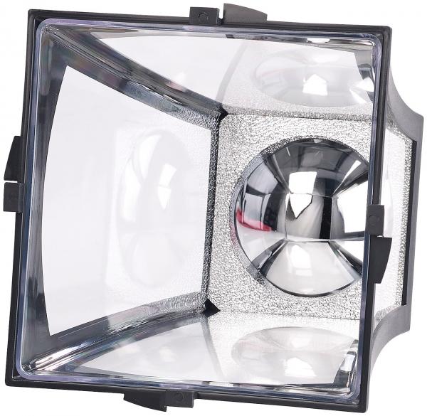 set di 2 lanterne solari a LED da giardino, sensore PIR/ crepuscolare, 100lm, 160 cm