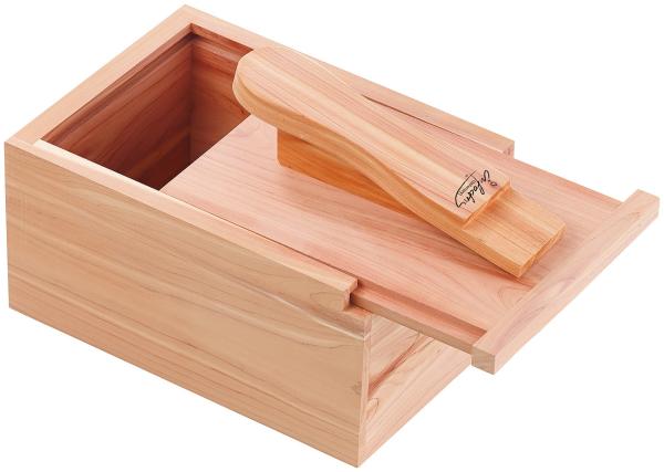 Lustrascarpe di lusso in legno di cedro con poggiapiedi