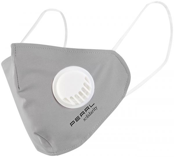Masque en tissu avec valve, taille M – lavable et réutilisable