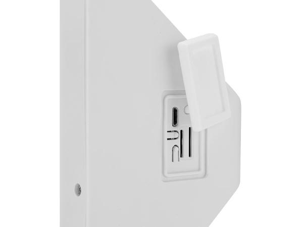 Caméra connectée avec cellule solaire et projecteur LED IPC-780.solar - Blanc