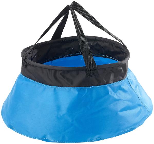 Secchio pieghevole per esterni e campeggio, in nylon, 5 litri