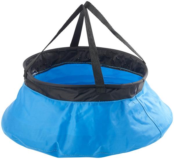 Seau de camping pliable en nylon - 10 L