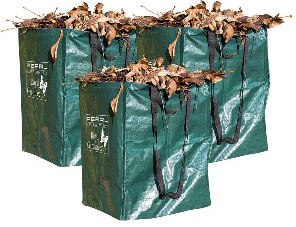 3 sacs de jardin rectangulaires 120 L