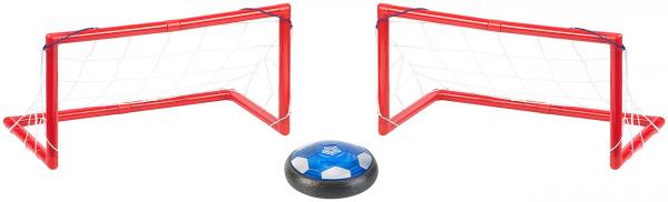 Ballon de football aéroglisseur d’intérieur et 2 buts à ventouse
