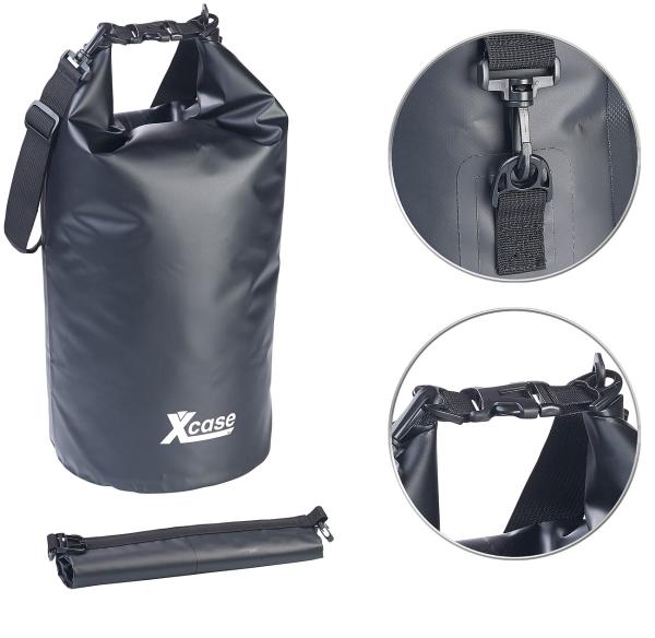 Sac polochon étanche - Noir - 20 L