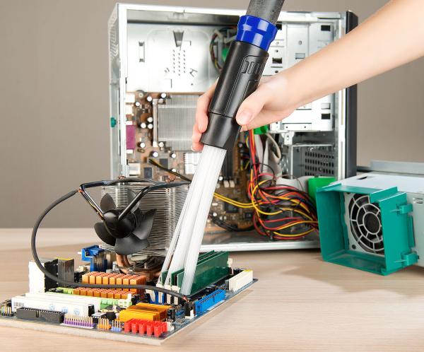 Universal-Staubsauger-Aufsatz mit 30 flexiblen Saug-Röhrchen