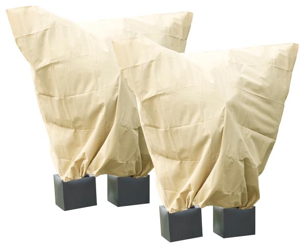 Pack de 2 housses d’hivernage XXL - 240 x 200 cm / 100 g/m²